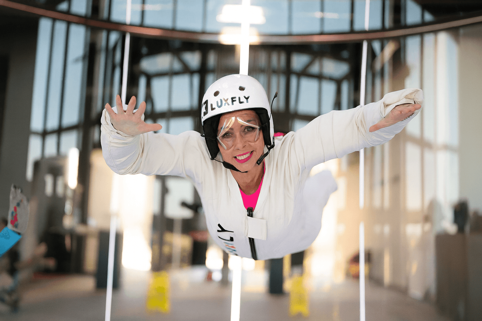 Luxfly : une expérience unique de chute libre racontée par Magali Braff