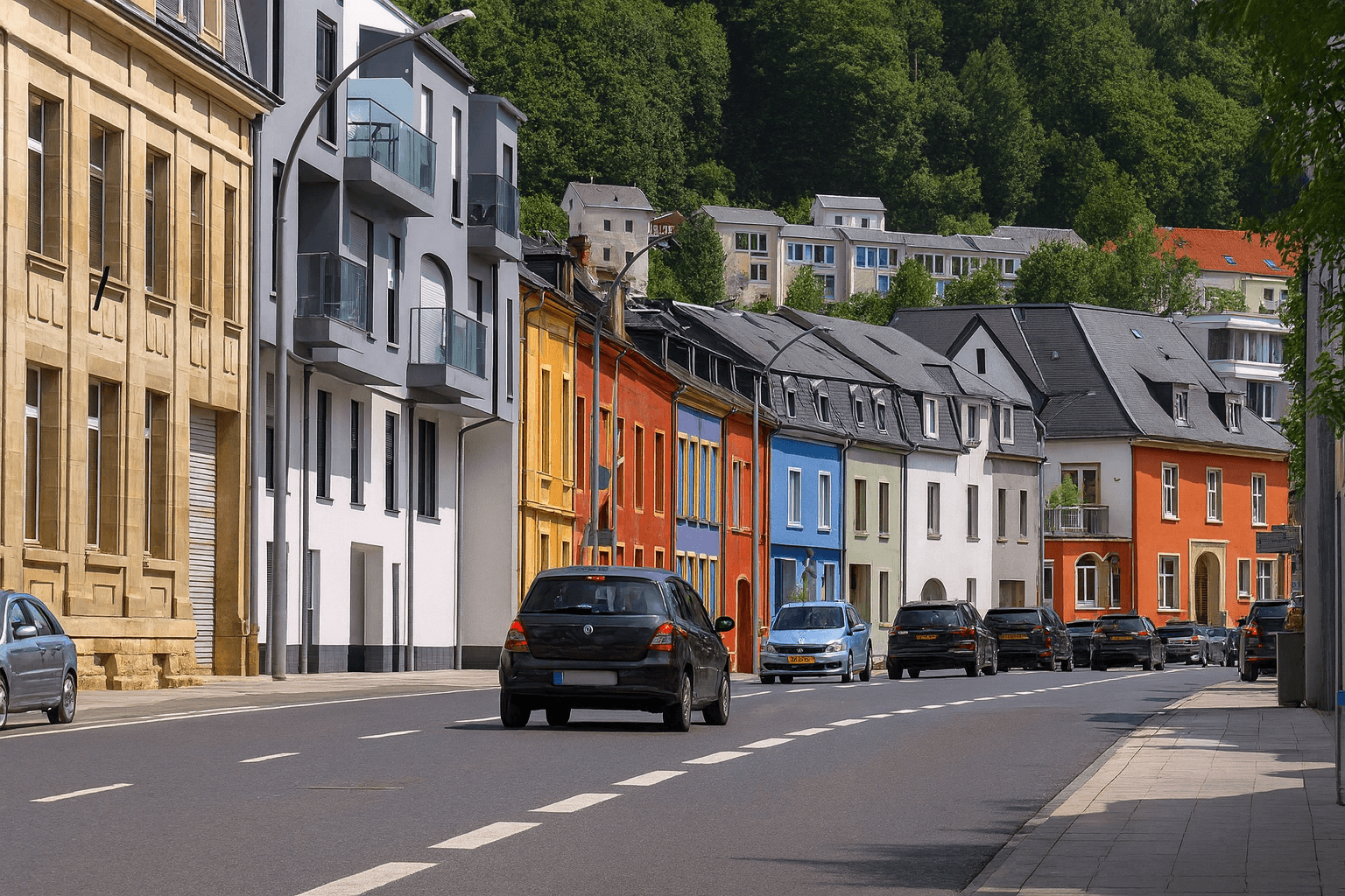 Beggen, quartier familial abordable et vivant