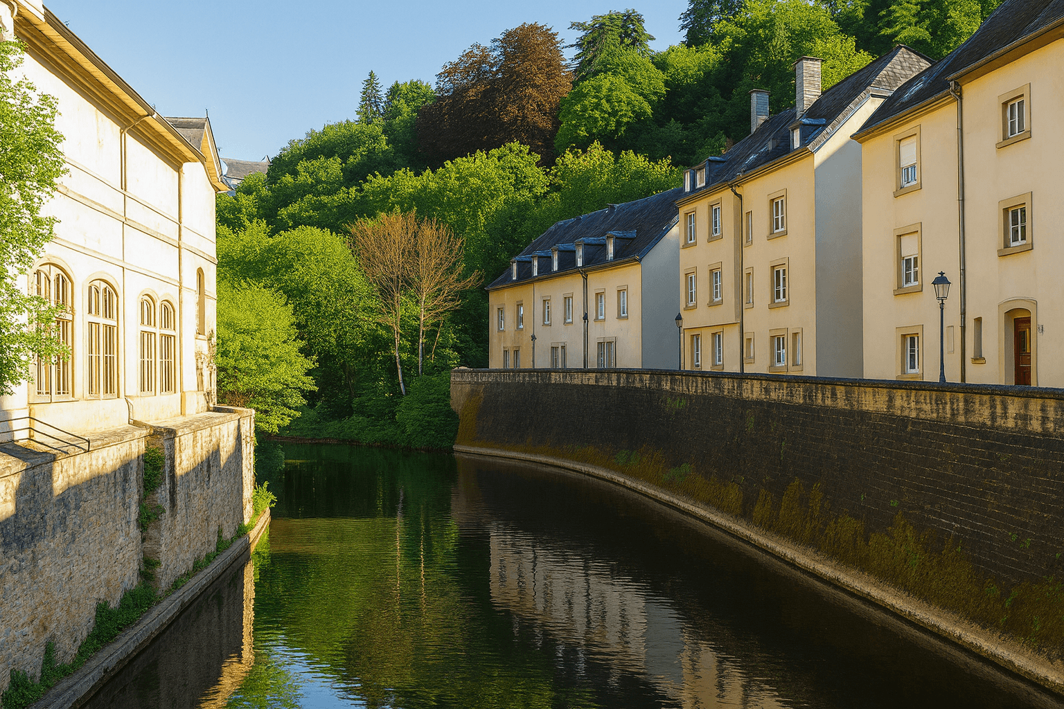 Pfaffenthal, ancien quartier blotti dans la Vallée de l’Alzette