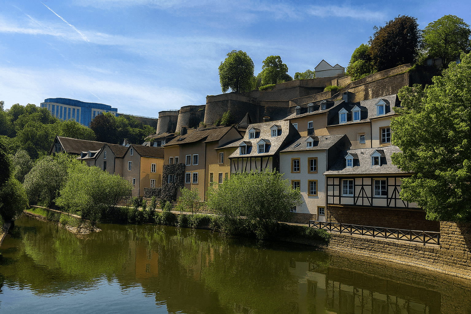 Grund, le charme typique d’un quartier historique préservé