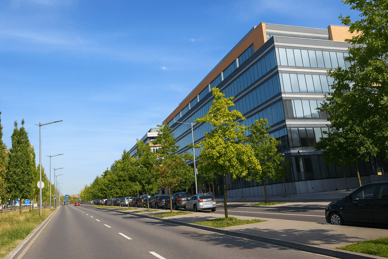 Kirchberg, quartier d’affaires, résidentiel et plus